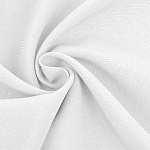 Ткань габардин НАРЕЗКА TBYGab-150101 150г/м2 100% полиэстер шир.150см цв.101 белый уп.10м