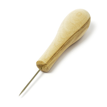 Шило проколочное (Канцелярское) с деревянной ручкой АРТИ (Ø2,0мм)