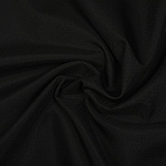 Ткань габардин TBYGab-150322 150г/м2 100% полиэстер шир.150см цв.322 черный уп.1м
