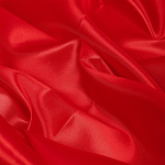 Ткань Атлас-сатин 67 г/м² 100% полиэстер шир.150 см арт.AS.04 цв.красный рул.100м
