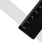 Лента (резинка) TBY силиконовая матовая 38005 шир.18мм толщ. 0,28мм уп.50м